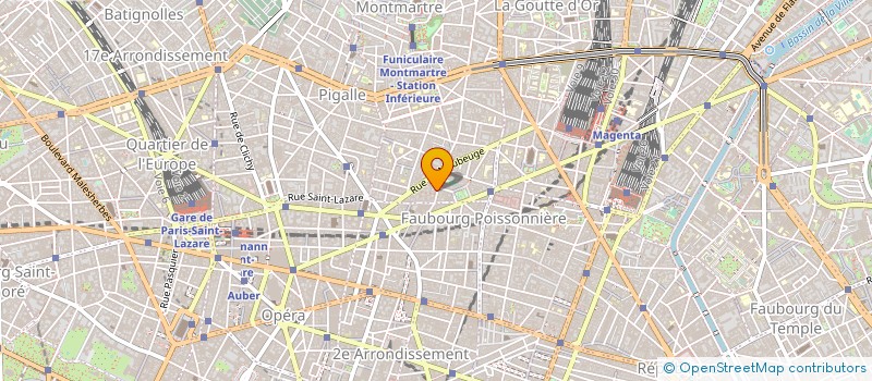 localisation de l'entreprise MONSIEUR MATTHIEU CHAUDON à PARIS