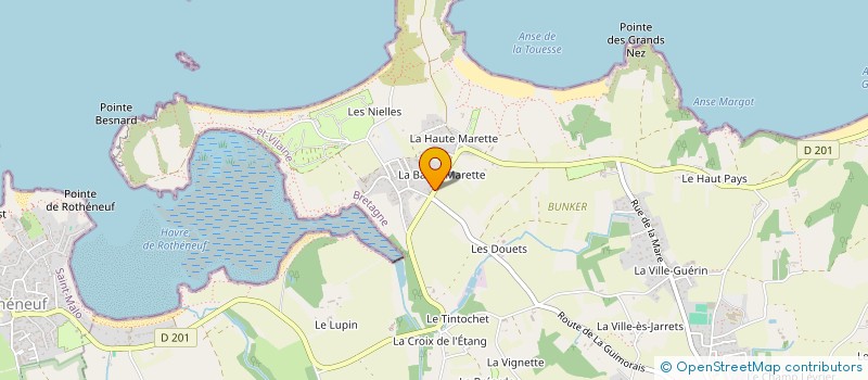 localisation de l'entreprise MONSIEUR MATTHIEU CHENARD  SAINT-COULOMB