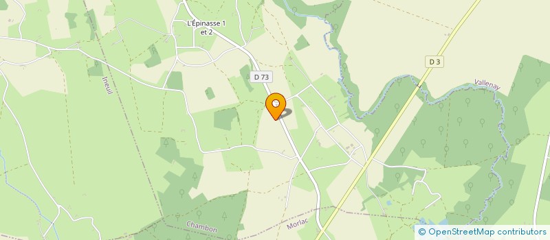 localisation de l'entreprise MONSIEUR MATTHIEU CHIODI  CHAMBON