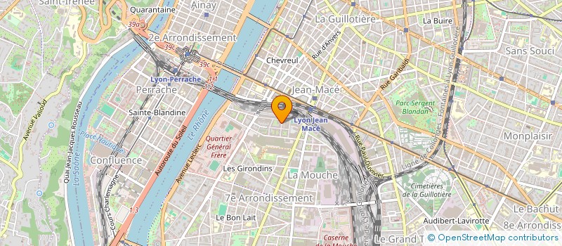 localisation de l'entreprise MONSIEUR MATTHIEU CHOMMANIVONG  LYON