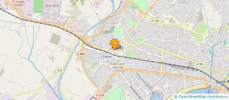 localisation de l'entreprise MONSIEUR MATTHIEU CILLI à FREJUS