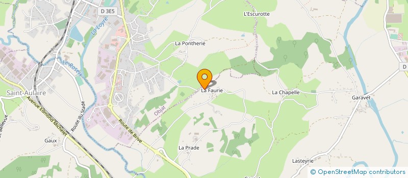 localisation de l'entreprise MONSIEUR MATTHIEU CIRON à ALLASSAC