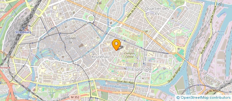 localisation de l'entreprise MONSIEUR MATTHIEU CLAUDE LEUVREY à STRASBOURG