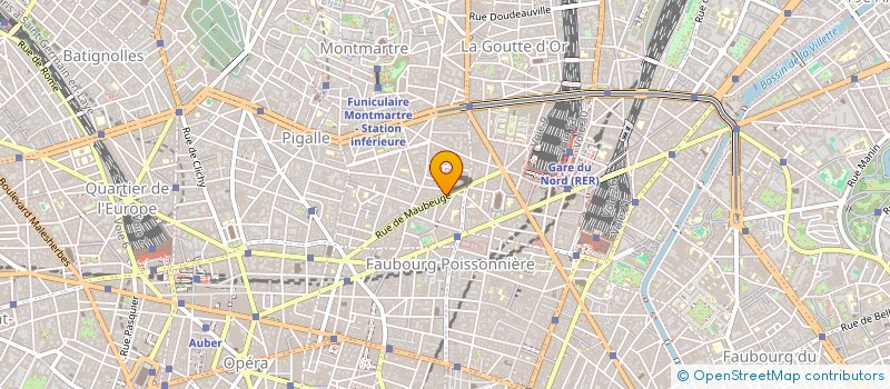 localisation de l'entreprise MONSIEUR MATTHIEU CLEMENT  PARIS