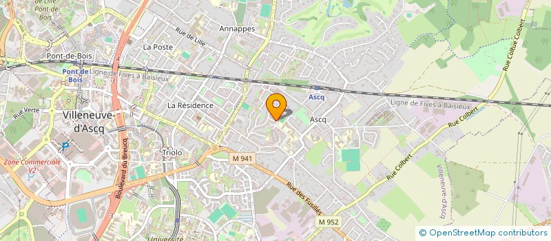 localisation de l'entreprise MONSIEUR MATTHIEU COCHART à VILLENEUVE-D'ASCQ