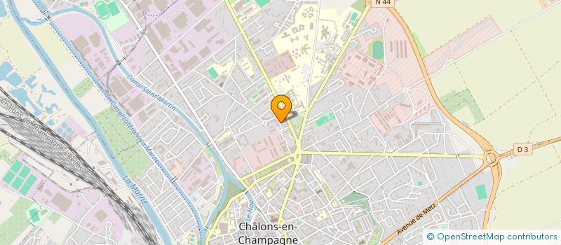localisation de l'entreprise MONSIEUR MATTHIEU COLAS à CHALONS-EN-CHAMPAGNE