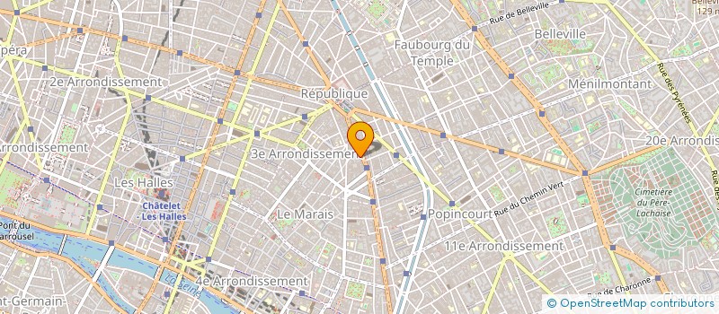 localisation de l'entreprise MONSIEUR MATTHIEU COLLAT  PARIS