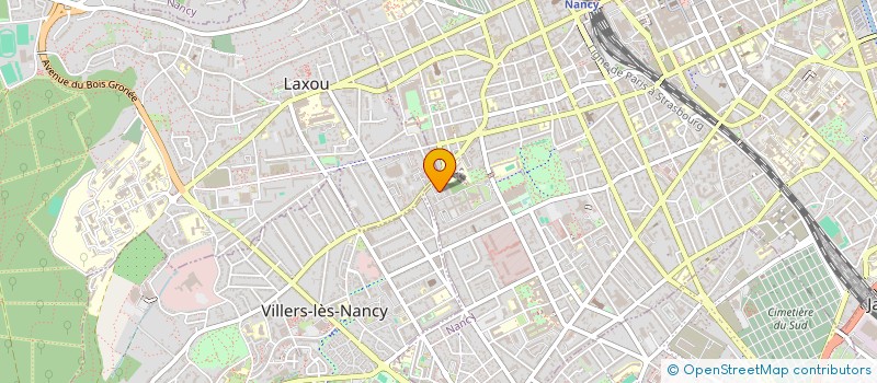 localisation de l'entreprise MONSIEUR MATTHIEU COLLET à NANCY