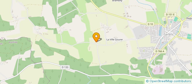 localisation de l'entreprise MONSIEUR MATTHIEU COMTE  SERENT