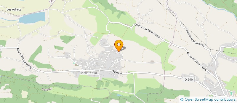 localisation de l'entreprise MONSIEUR MATTHIEU CONESA  RUY-MONTCEAU