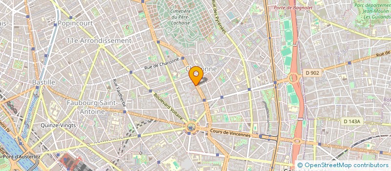 localisation de l'entreprise MONSIEUR MATTHIEU CONFAIS-LEMARQUAND  PARIS