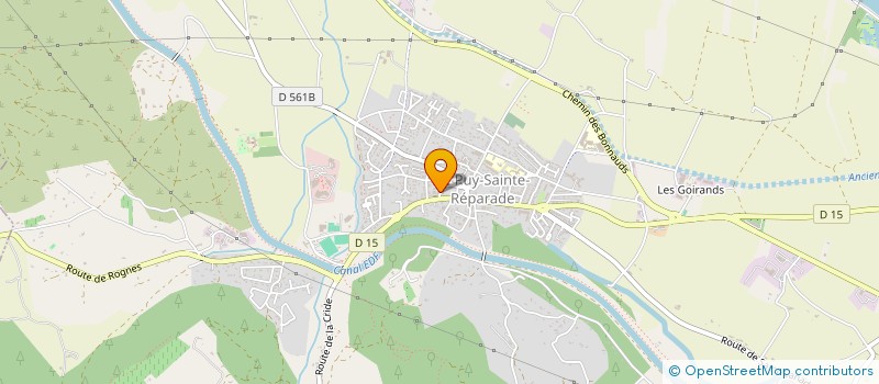 localisation de l'entreprise MONSIEUR MATTHIEU CONRAUX  LE PUY-SAINTE-REPARADE