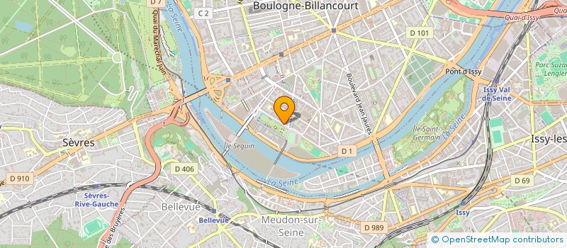 localisation de l'entreprise MONSIEUR MATTHIEU COPORAN à BOULOGNE-BILLANCOURT