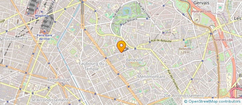 localisation de l'entreprise MONSIEUR MATTHIEU COSSE  PARIS