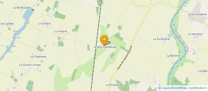localisation de l'entreprise MONSIEUR MATTHIEU COSSON à SAINTE-PAZANNE