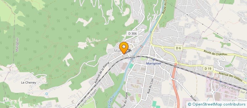 localisation de l'entreprise MONSIEUR MATTHIEU COSTA  MARIGNIER