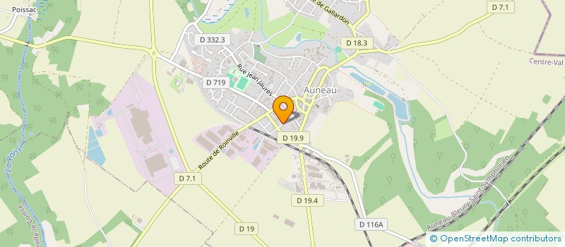 localisation de l'entreprise MONSIEUR MATTHIEU COUPLIERE à AUNEAU-BLEURY-SAINT-SYMPHORIEN