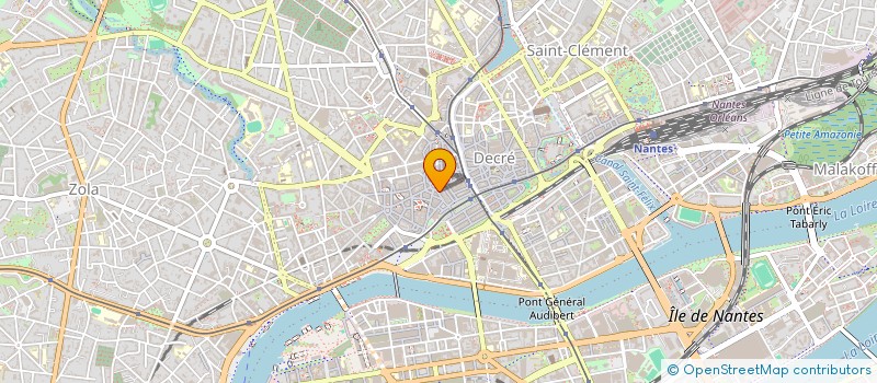 localisation de l'entreprise MONSIEUR MATTHIEU CREACH  NANTES