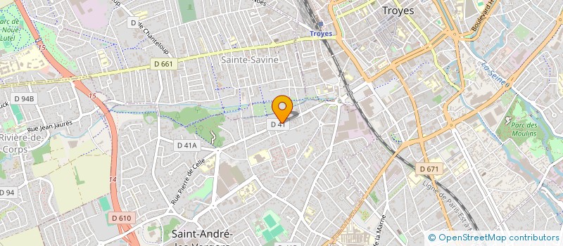 localisation de l'entreprise MONSIEUR MATTHIEU CREPU  SAINT-ANDRE-LES-VERGERS