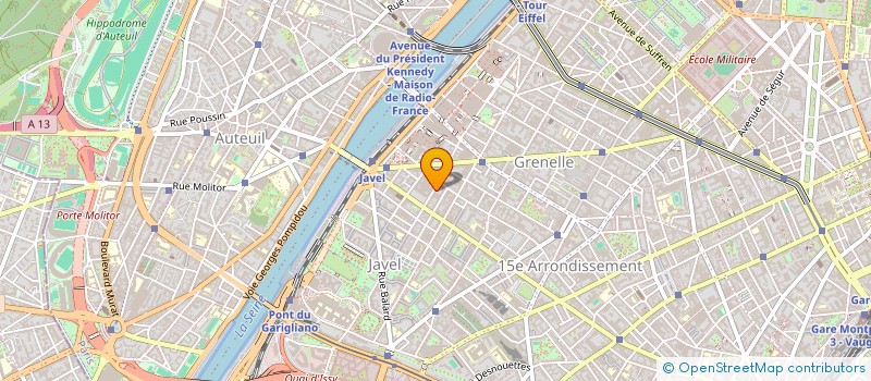 localisation de l'entreprise MONSIEUR MATTHIEU CUTIVET  PARIS