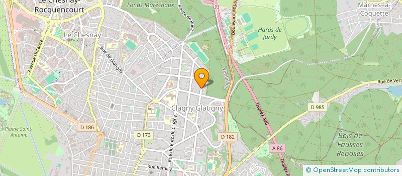 localisation de l'entreprise MONSIEUR MATTHIEU D'ARGENLIEU à VERSAILLES