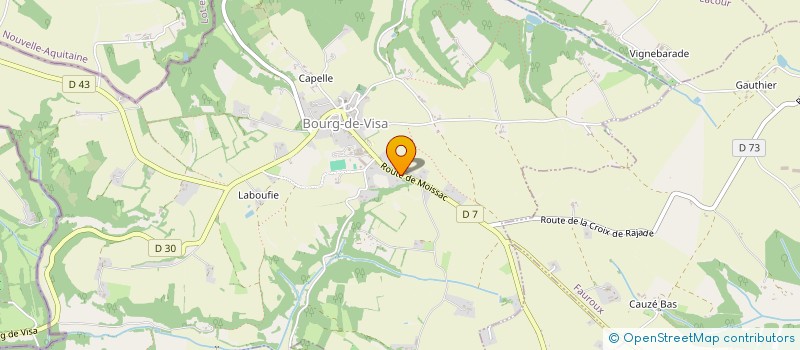 localisation de l'entreprise MONSIEUR MATTHIEU DALIERS  ORGELET