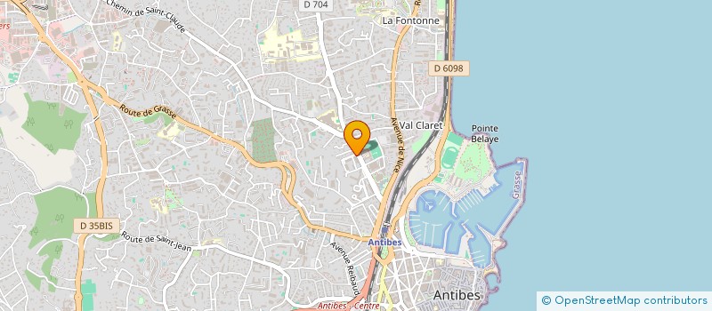 localisation de l'entreprise MONSIEUR MATTHIEU DALSTEIN à ANTIBES