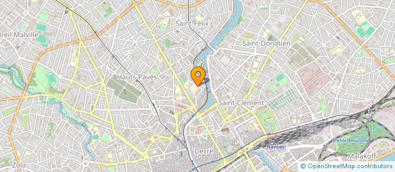 localisation de l'entreprise MONSIEUR MATTHIEU DANIEL à NANTES