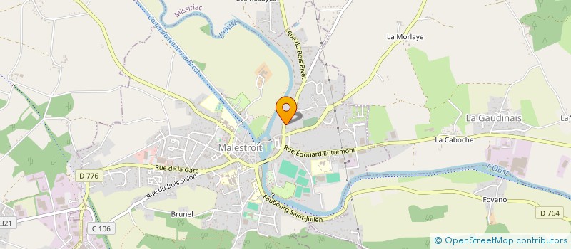 localisation de l'entreprise MONSIEUR MATTHIEU DAVOINE  MISSIRIAC