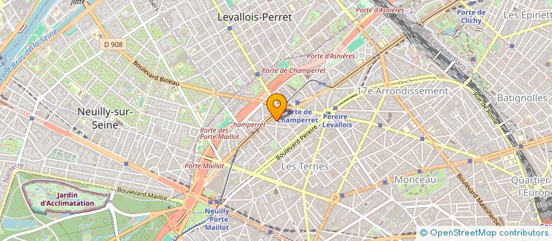 localisation de l'entreprise MONSIEUR MATTHIEU DE CHERGE à CANNES