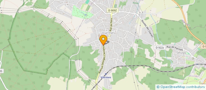 localisation de l'entreprise MONSIEUR MATTHIEU DEGUELDRE  VIARMES