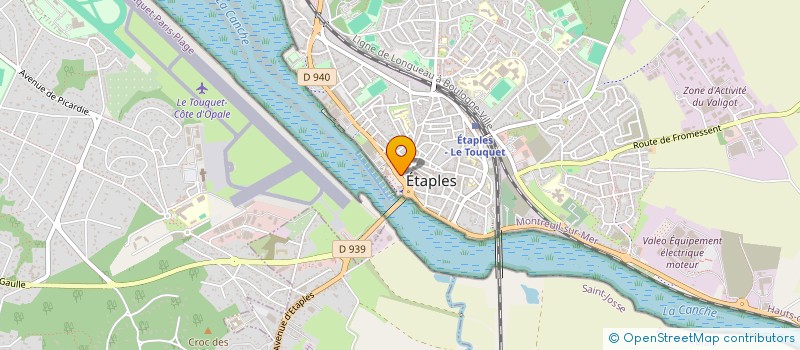 localisation de l'entreprise MONSIEUR MATTHIEU DEGUINE à ETAPLES