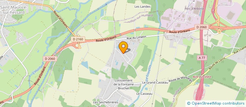 localisation de l'entreprise MONSIEUR MATTHIEU DELANDE à CHEVILLON-SUR-HUILLARD