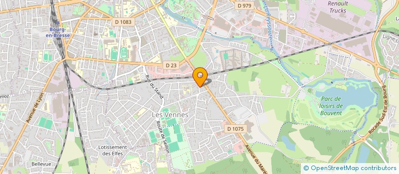 localisation de l'entreprise MONSIEUR MATTHIEU DELAPLANQUE  BRESSE VALLONS