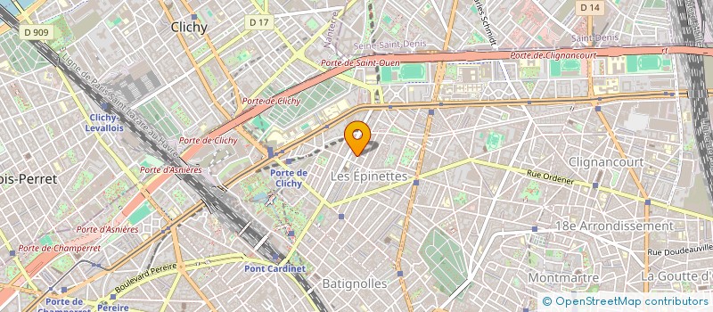 localisation de l'entreprise MONSIEUR MATTHIEU DELAPOTERIE  PARIS