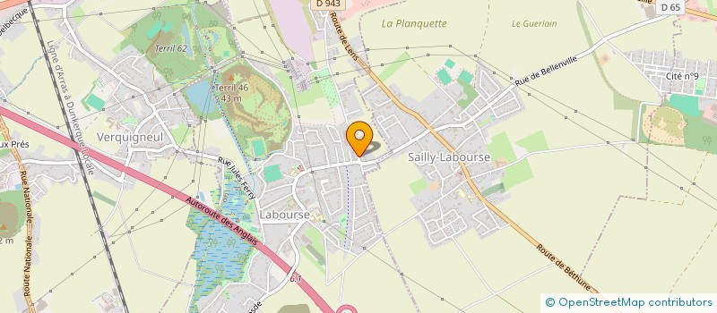 localisation de l'entreprise MONSIEUR MATTHIEU DELESERRE  LABOURSE