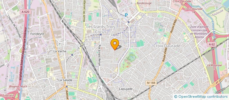 localisation de l'entreprise MONSIEUR MATTHIEU DELETTRE TABUTEAU  TOULOUSE