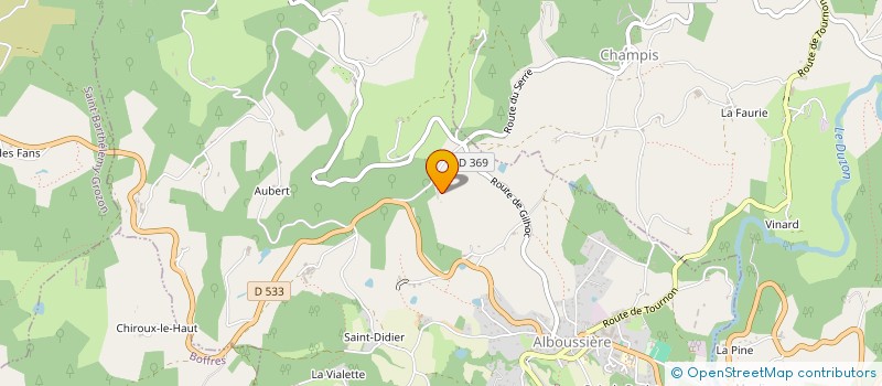 localisation de l'entreprise MONSIEUR MATTHIEU DEMELIN  BOFFRES