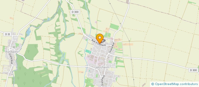 localisation de l'entreprise MONSIEUR MATTHIEU DENIER  JEBSHEIM
