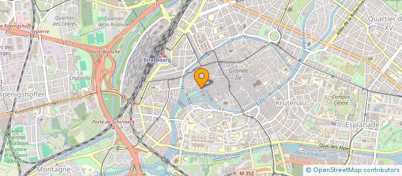 localisation de l'entreprise MONSIEUR MATTHIEU DENNEQUIN à STRASBOURG