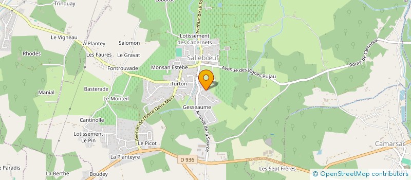 localisation de l'entreprise MONSIEUR MATTHIEU DESAINS  SALLEBUF