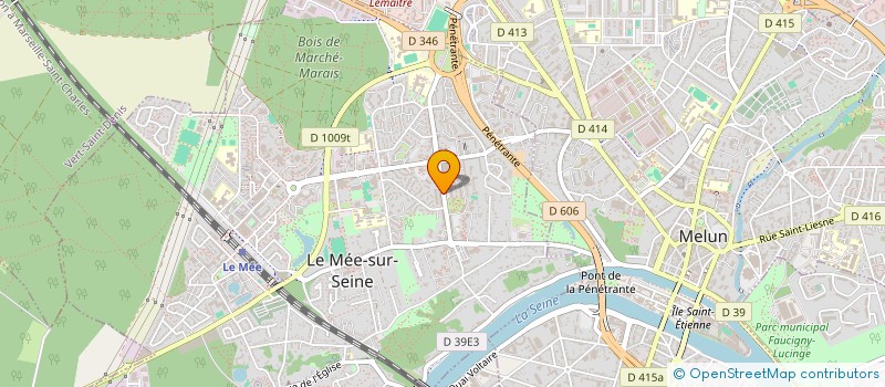 localisation de l'entreprise MONSIEUR MATTHIEU DESART  LE MEE-SUR-SEINE