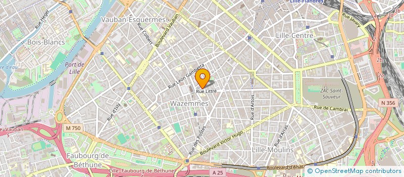 localisation de l'entreprise MONSIEUR MATTHIEU DESLANDES à LILLE