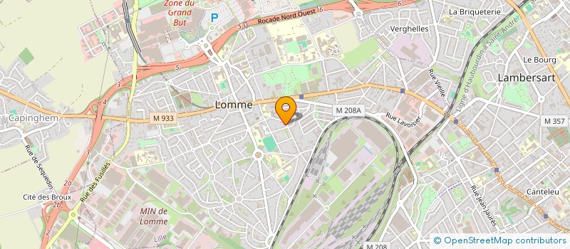 localisation de l'entreprise MONSIEUR MATTHIEU DESPIERRES à LILLE