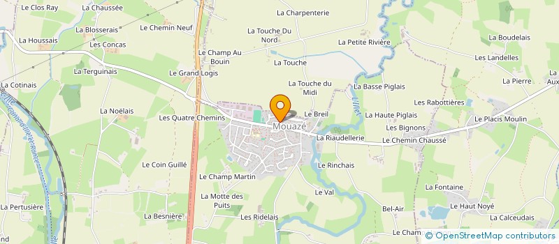 localisation de l'entreprise MONSIEUR MATTHIEU DEWOLF  MOUAZE