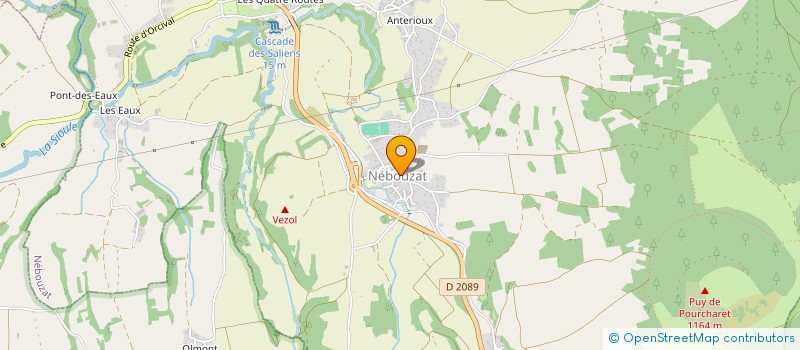 localisation de l'entreprise MONSIEUR MATTHIEU DIGNE  NEBOUZAT