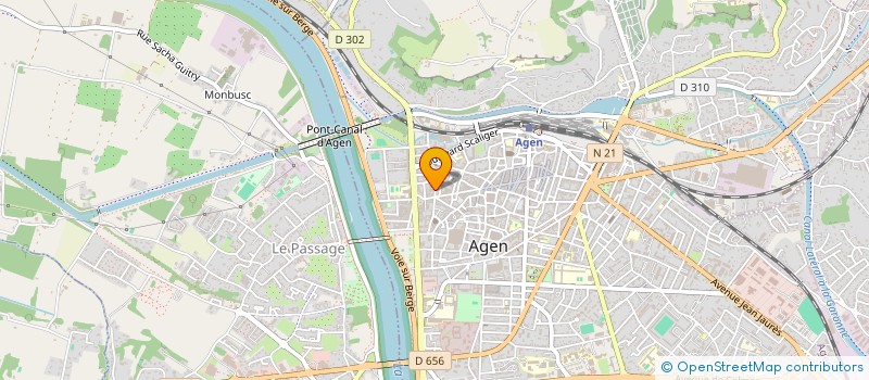 localisation de l'entreprise MONSIEUR MATTHIEU DOLLFUS  GANGES