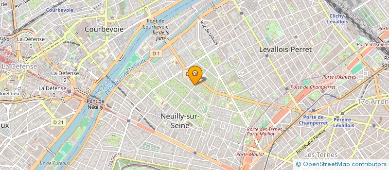 localisation de l'entreprise MONSIEUR MATTHIEU DOMINGUES  NEUILLY-SUR-SEINE