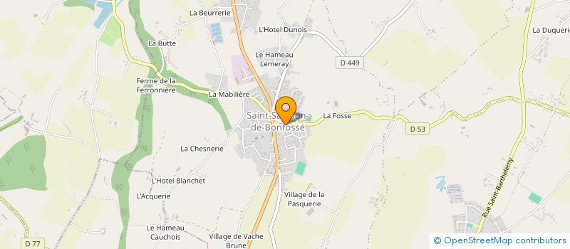 localisation de l'entreprise MONSIEUR MATTHIEU DOUARD  BOURGVALLEES