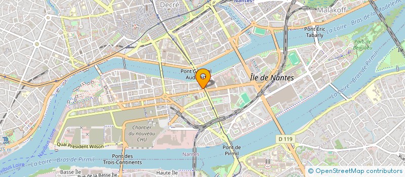 localisation de l'entreprise MONSIEUR MATTHIEU DOUCET à NANTES